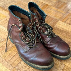 FRYE leather boots size 10 ( style PRISON )